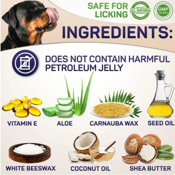 Natural Dog Paw Balm Dog